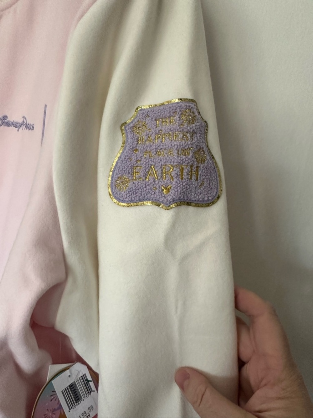 Disney x Stoney Clover Pink Varsity Jacket new with tags size 2x - Picture 6 of 11